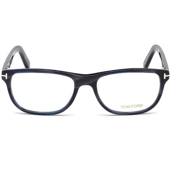 Tom Ford Eyeglasses Black/Grey Marble - Picture 2 of 4